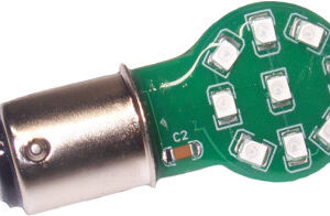 Gel Covered Indication Bulb P/N BA15D SPGC